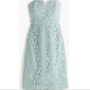 J Crew Cathleen Seafoam Green Dress